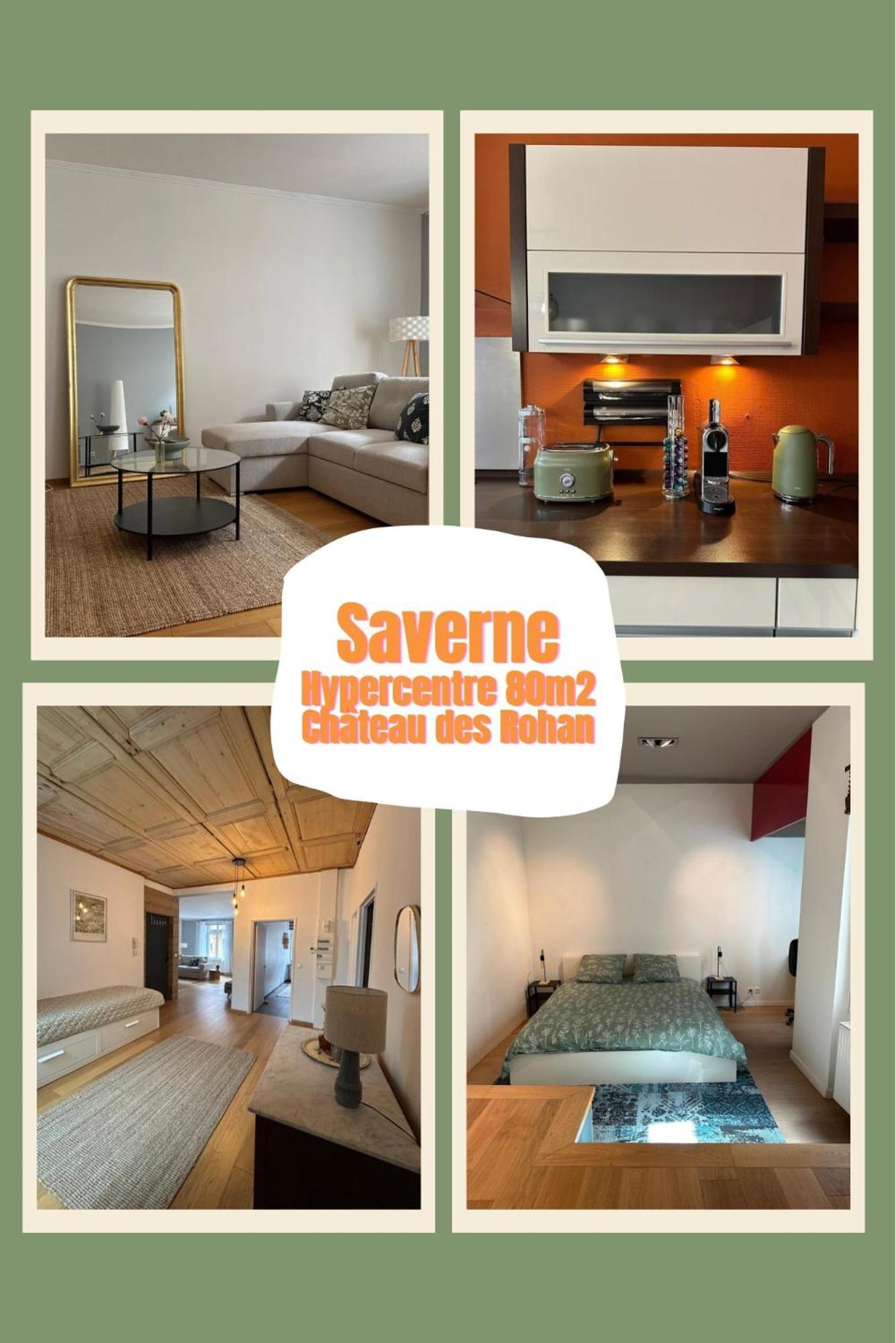 Hypercentre 80M2, A Deux Pas Du Chateau Des Rohan Saverne Exterior foto